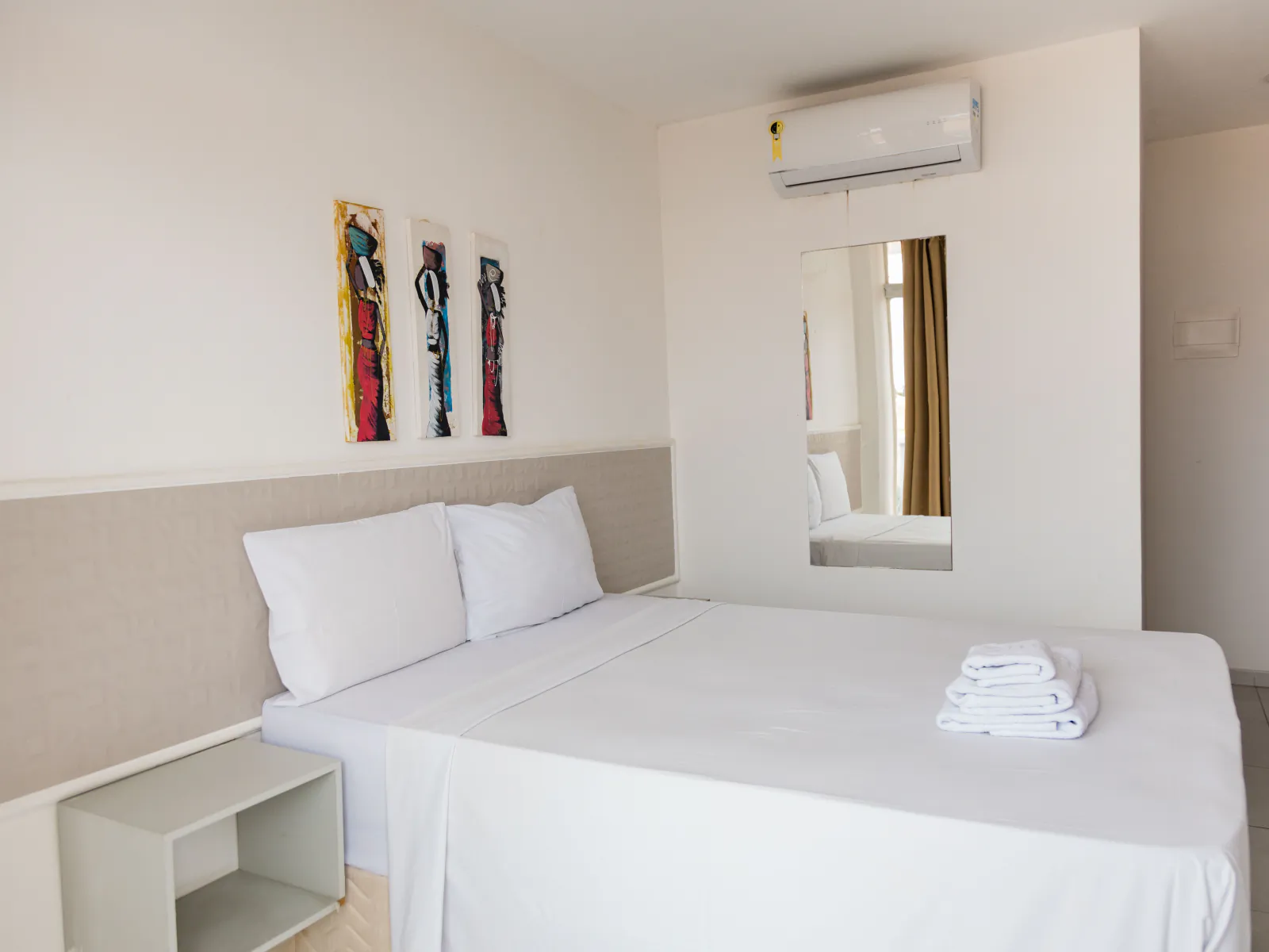 Quarto do Vila de Maré Hotel, na categoria Terrae Essencial.